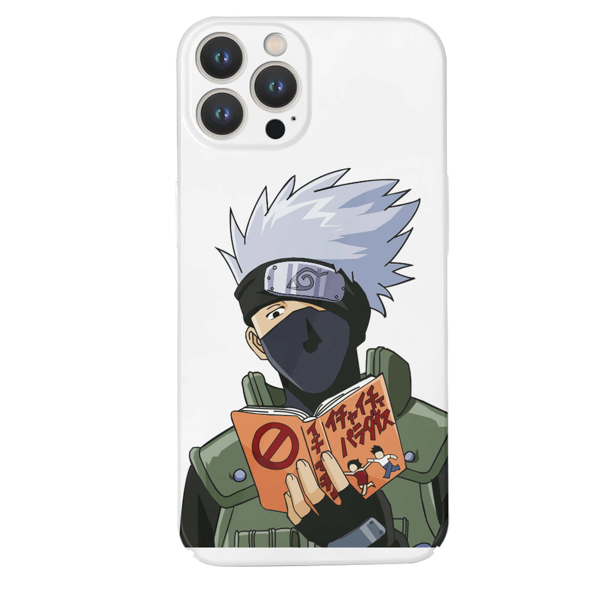 （画像用） NARUTO -ナルト- はたけ カカシ Hatake Kakashi 【iPhone 14シリーズ対応】ハードケース